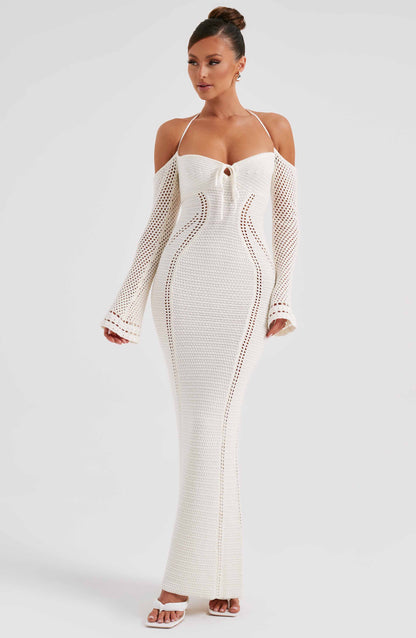 Abito Maxi Samariah Bianco
