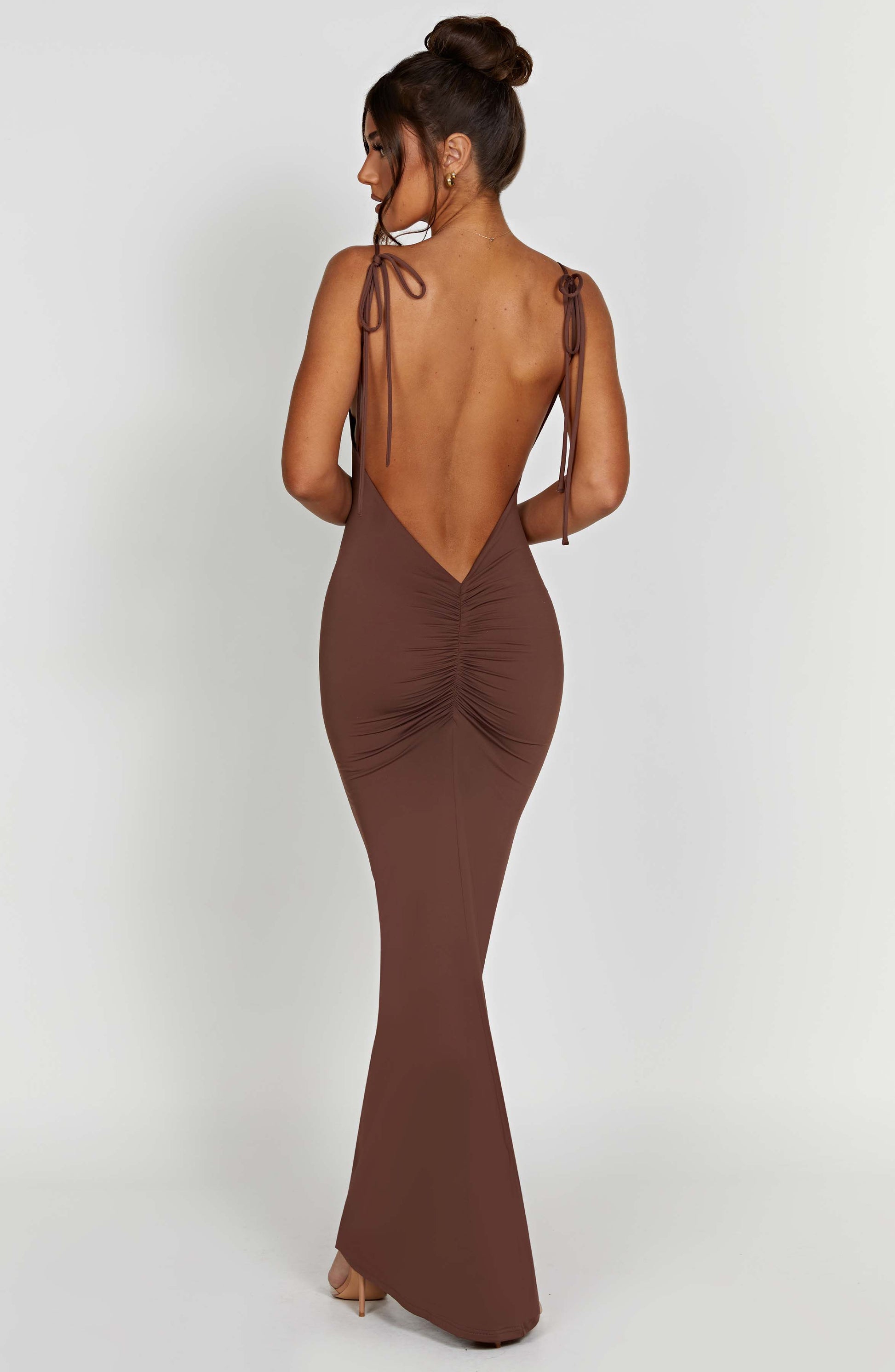 Abito Maxi Sanya Cioccolato