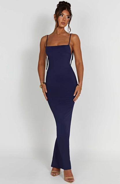 Abito Maxi Sanya Blu