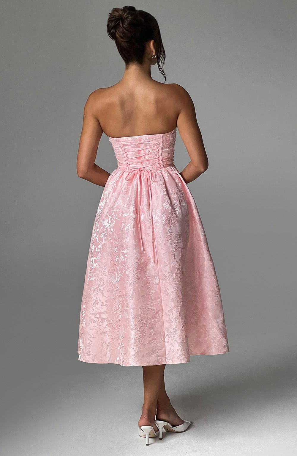 Vestito Midi Rosa