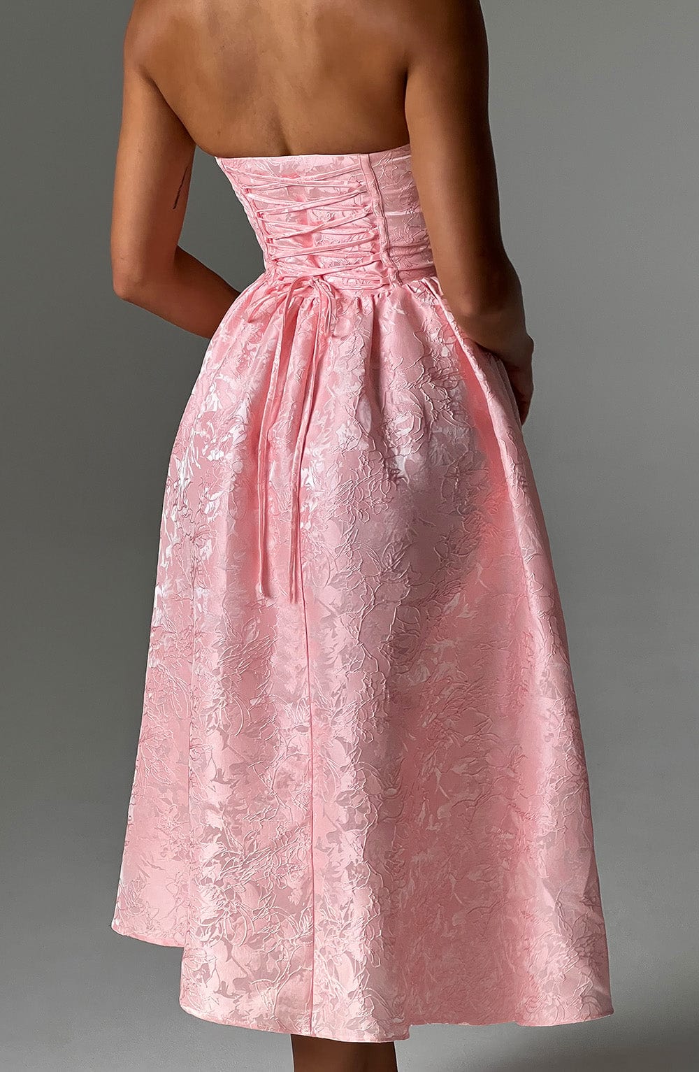 Vestito Midi Rosa