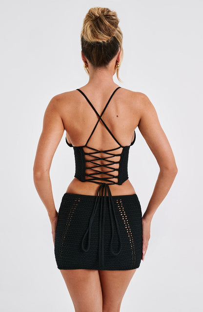 Top Selma Nero