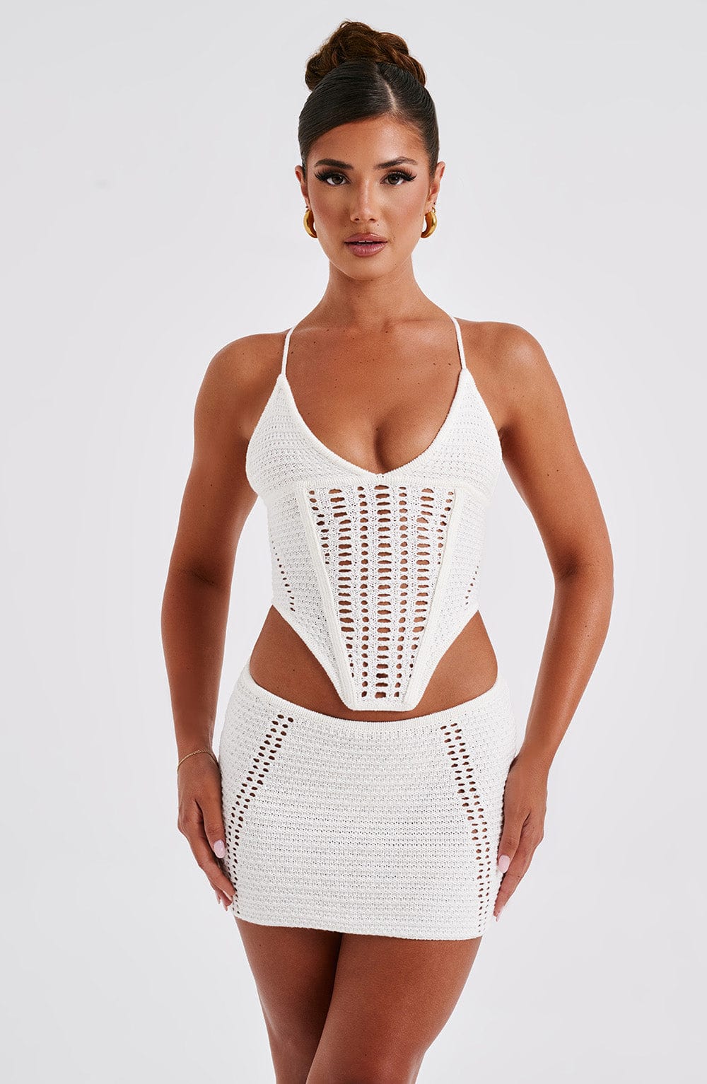 Selma Top Bianco Donna