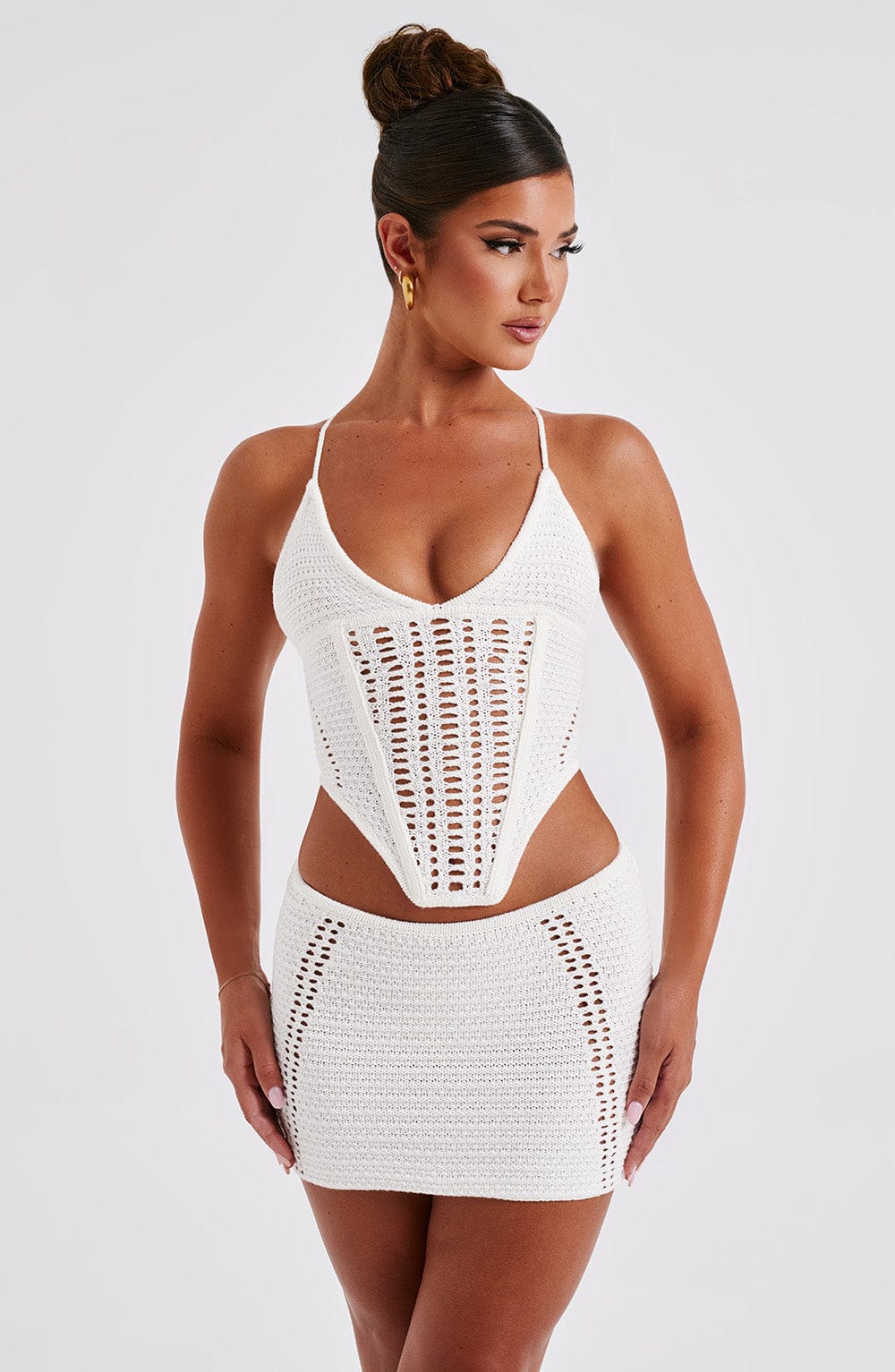 Selma Top Bianco Donna