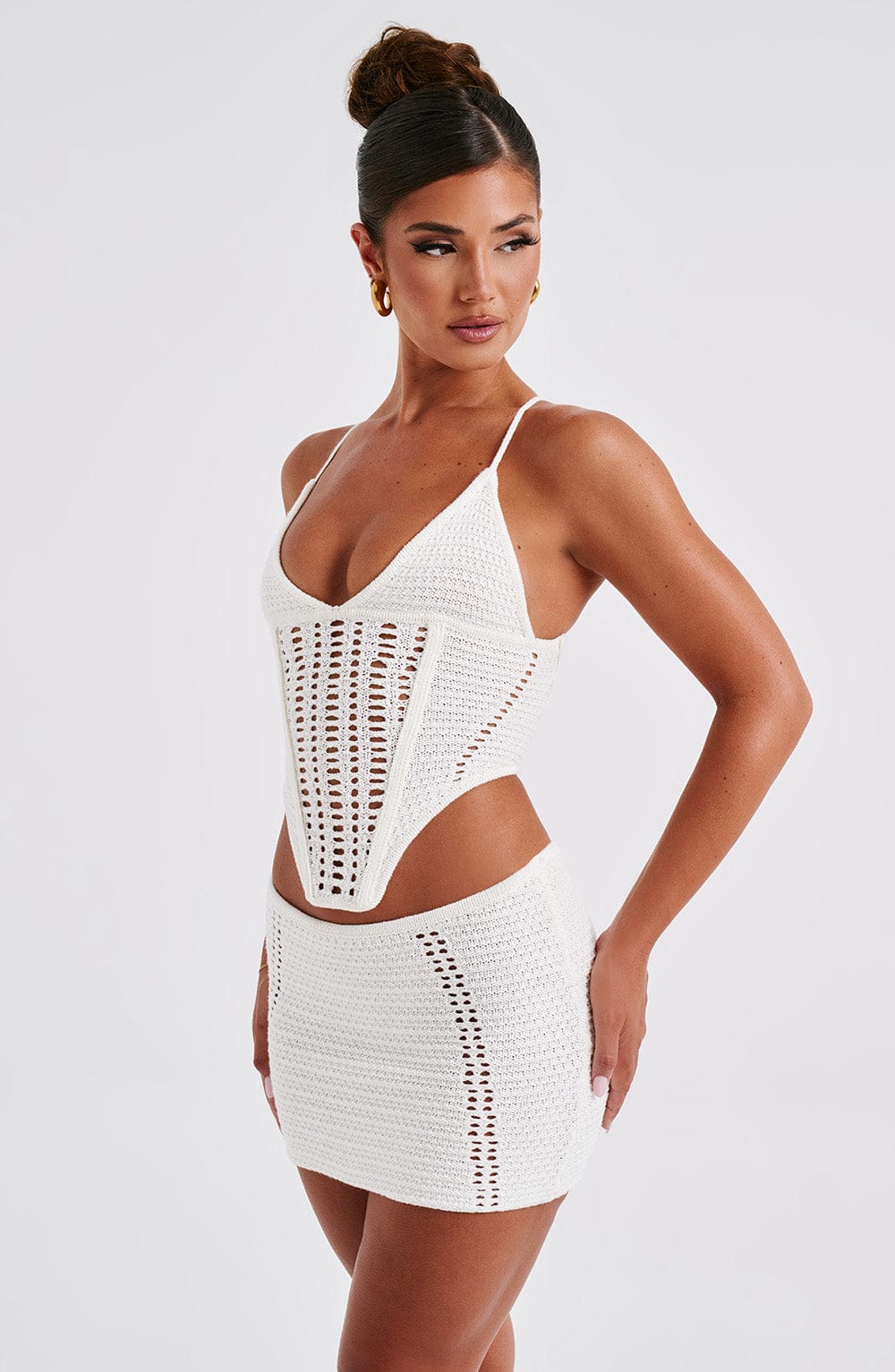 Selma Top Bianco Donna