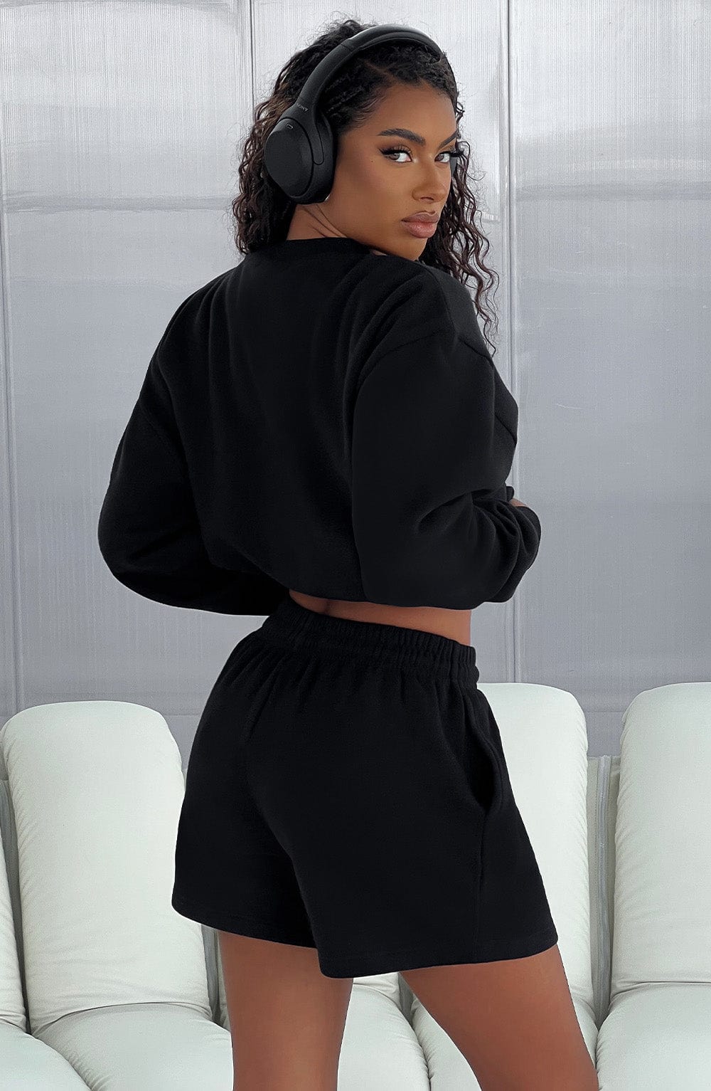 Pantaloncini Studio Nero/Grigio