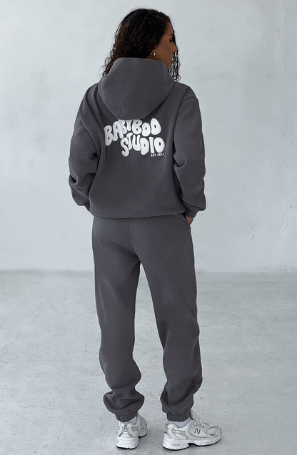 Pantaloncini Studio Charcoal/Bianco
