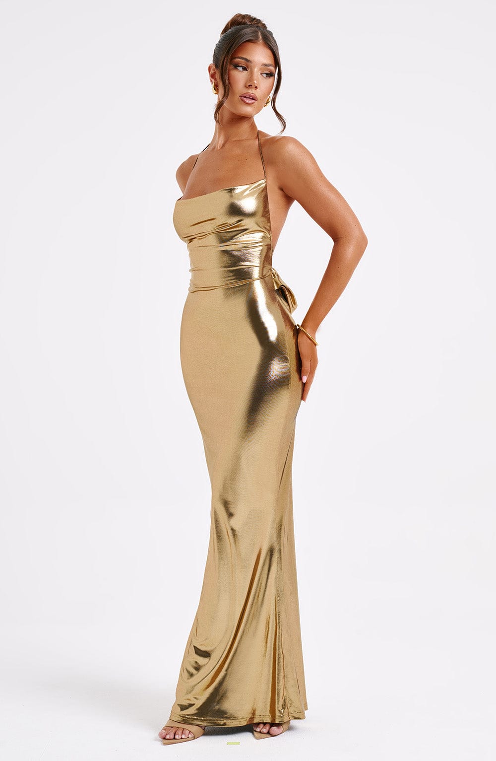 Talisa Maxi Dress Oro
