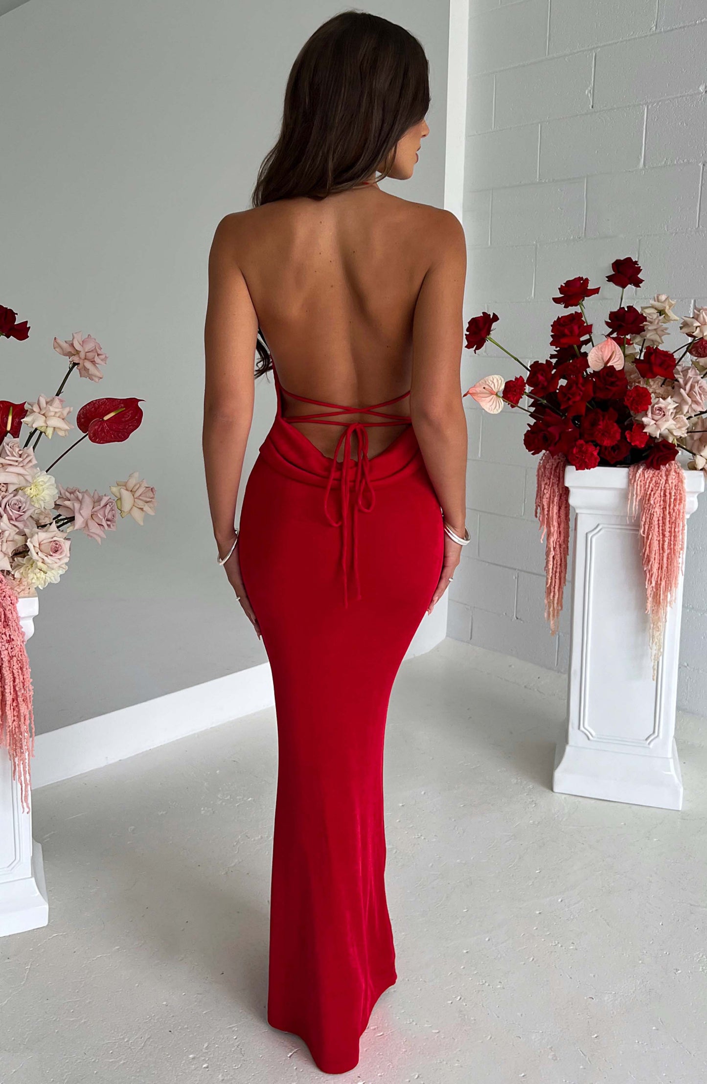 Talisa Maxi Dress Red
