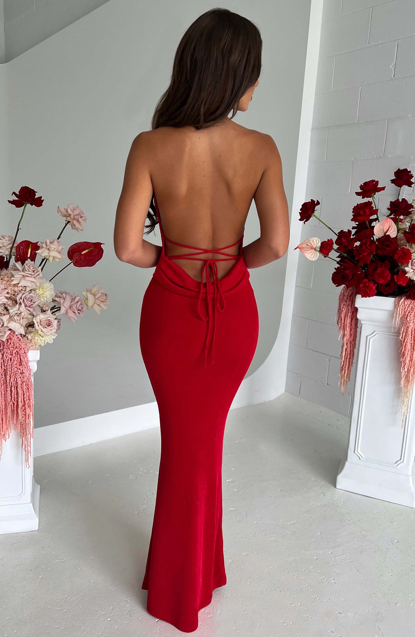 Talisa Maxi Dress Red