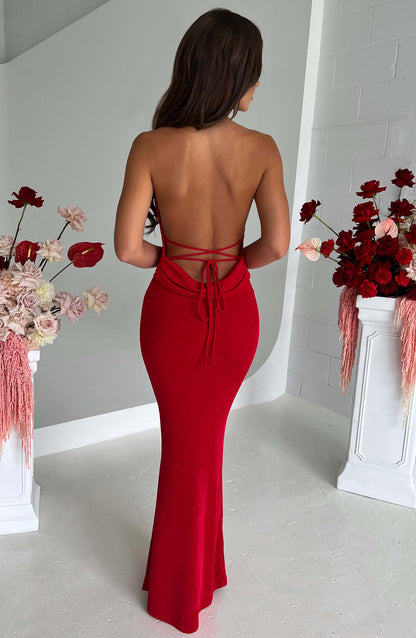 Talisa Maxi Dress Red