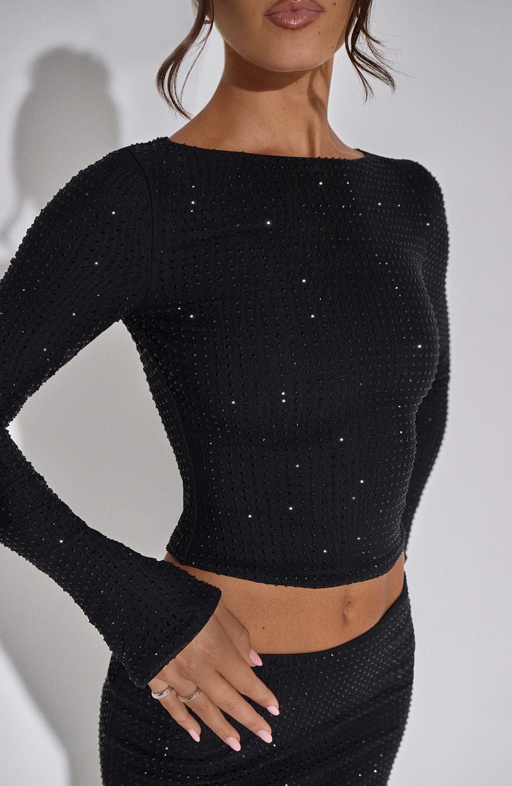 Top Donna Tani Nero