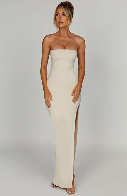 Teyana Maxi Dress Cremisi