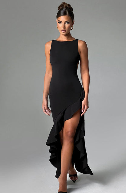 Abito Theadora Maxi Nero