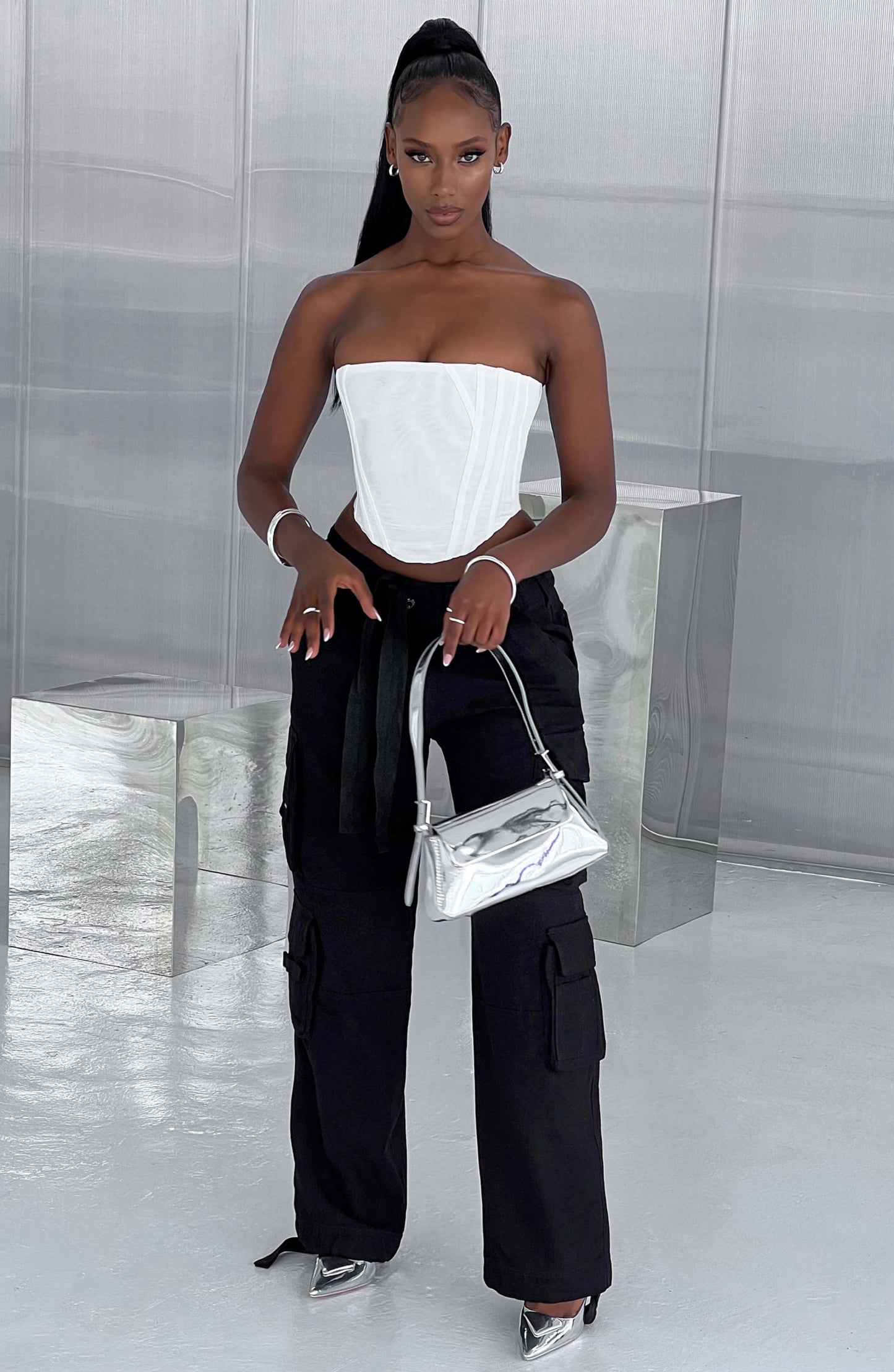 Pantaloni Cargo Tinashe Neri