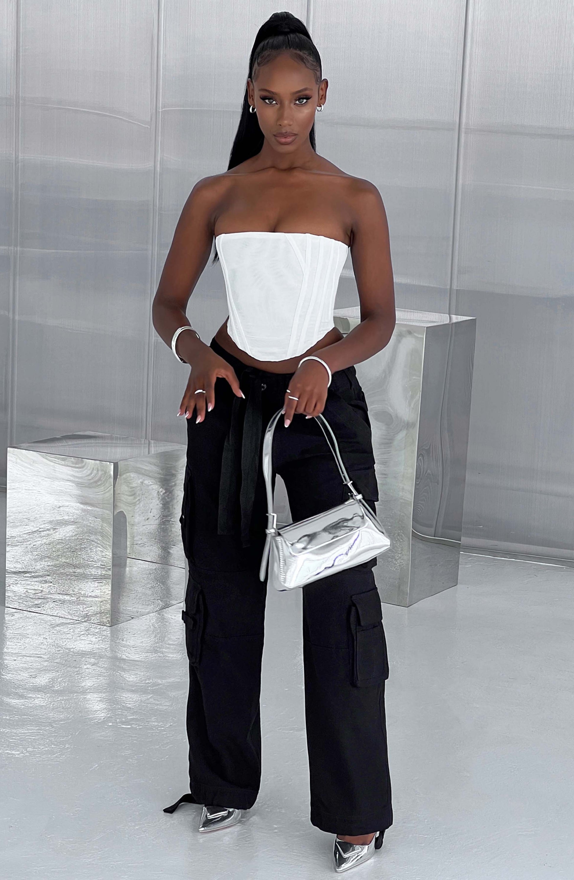 Pantaloni Cargo Tinashe Neri