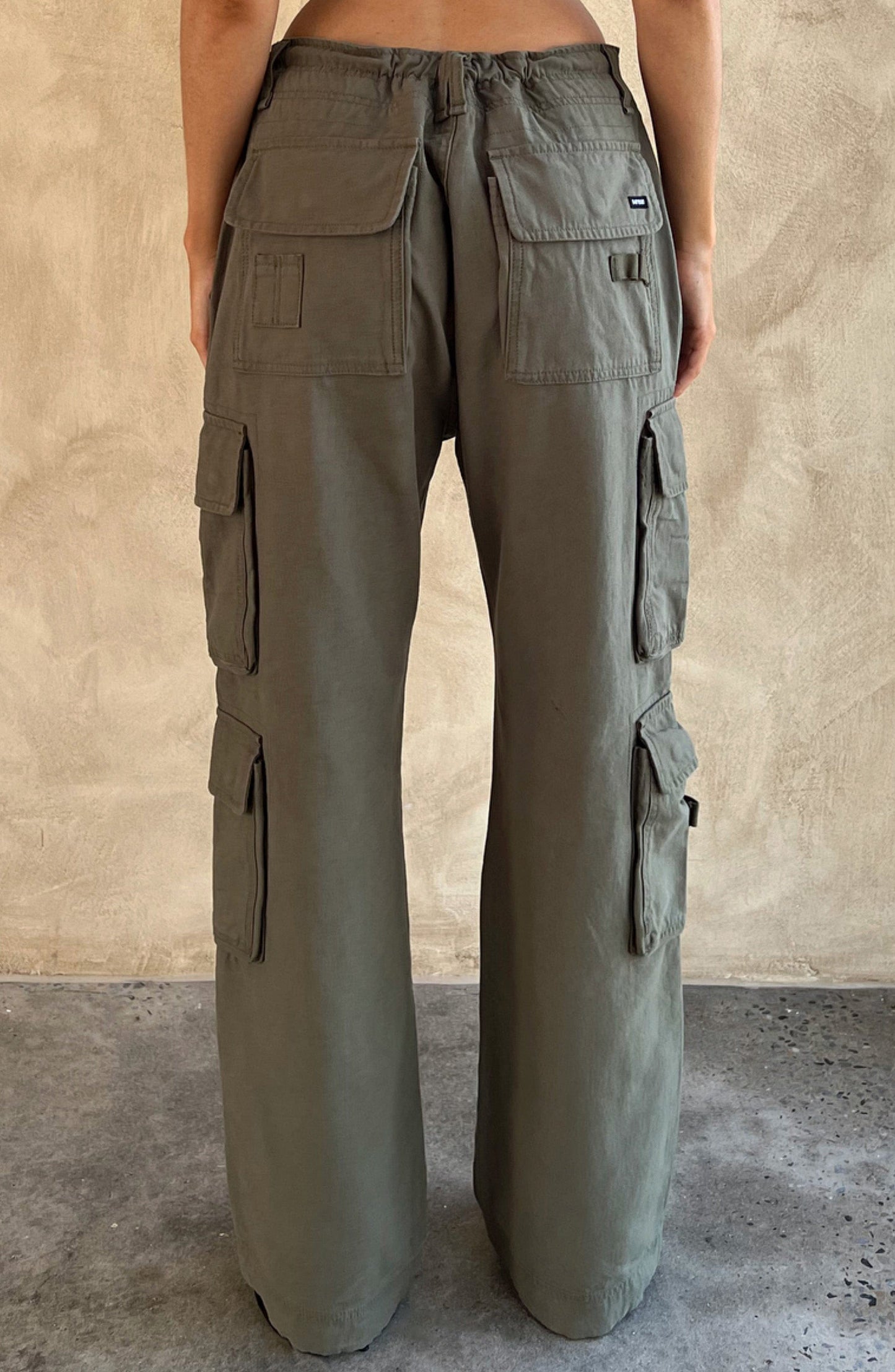 Pantaloni Cargo Khaki