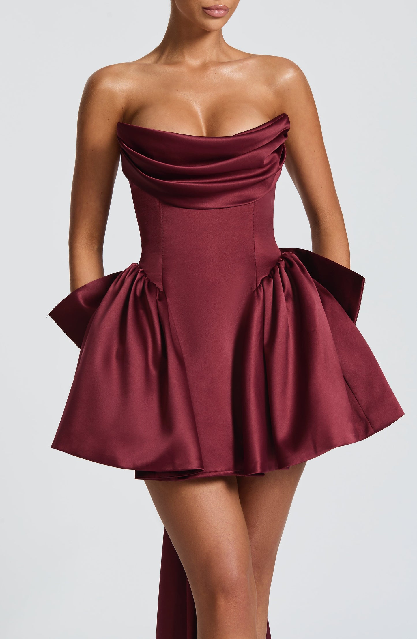 Vestito Mini Trinity - Cherry Lacquer