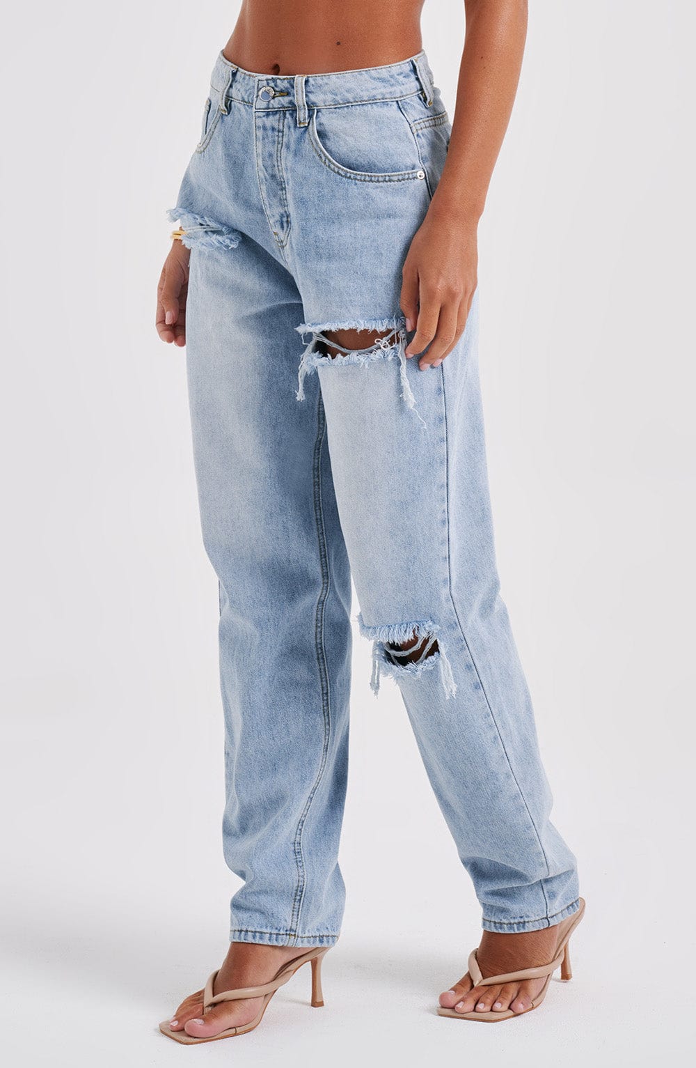 Pantaloni Blu Lavabile