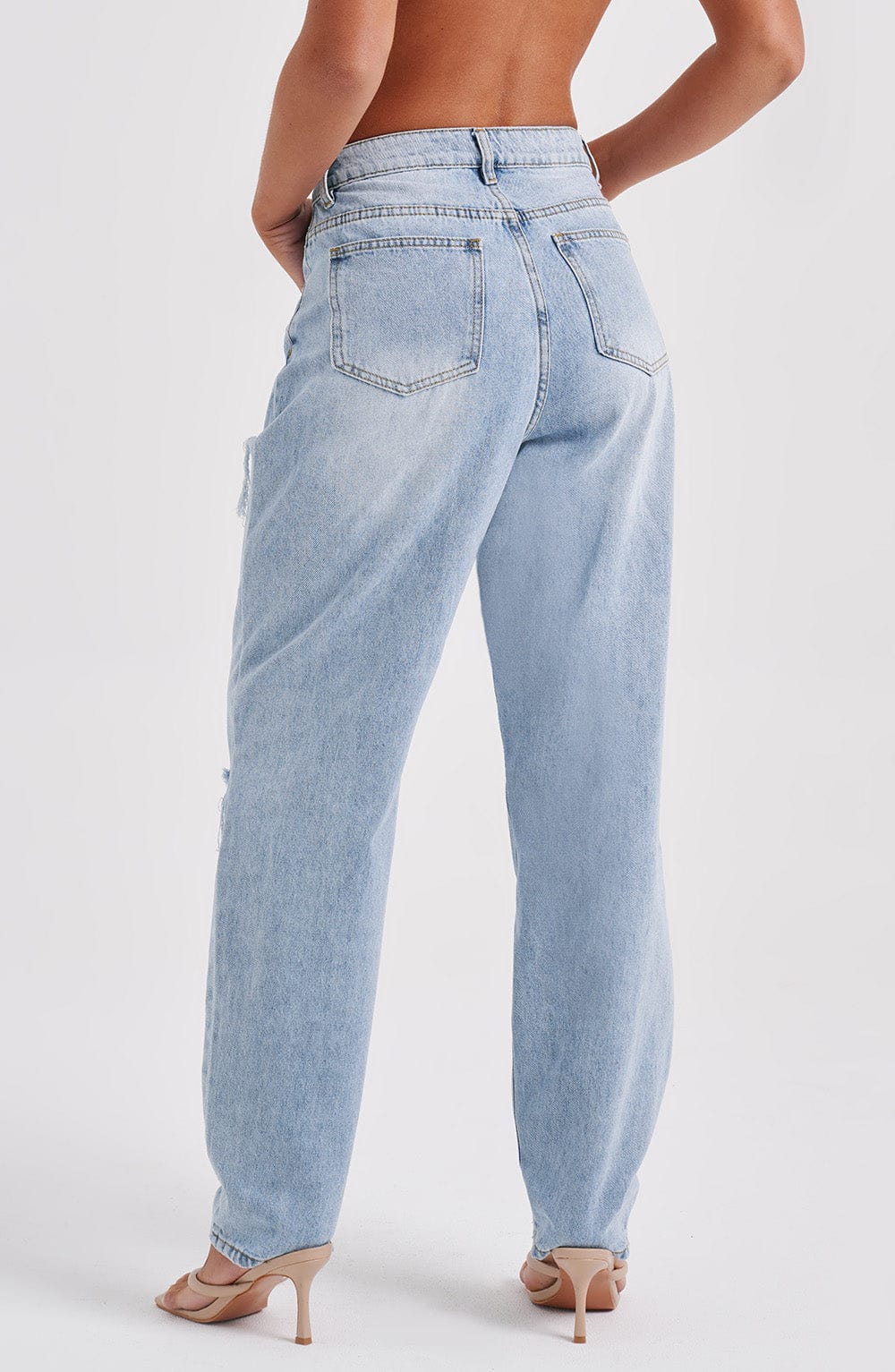Pantaloni Blu Lavabile