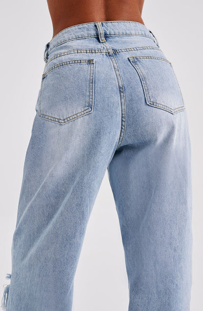 Pantaloni Blu Lavabile