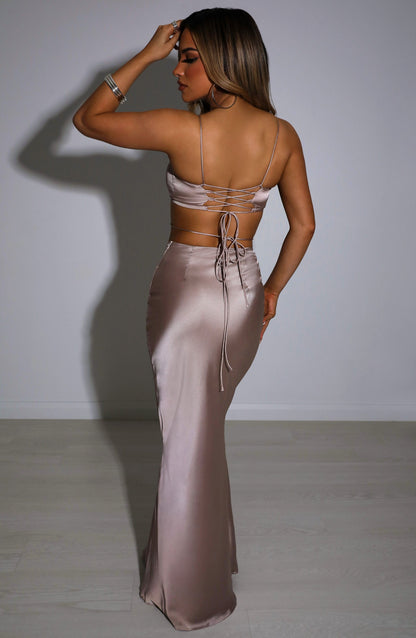 Gonna Maxi Valeria Champagne
