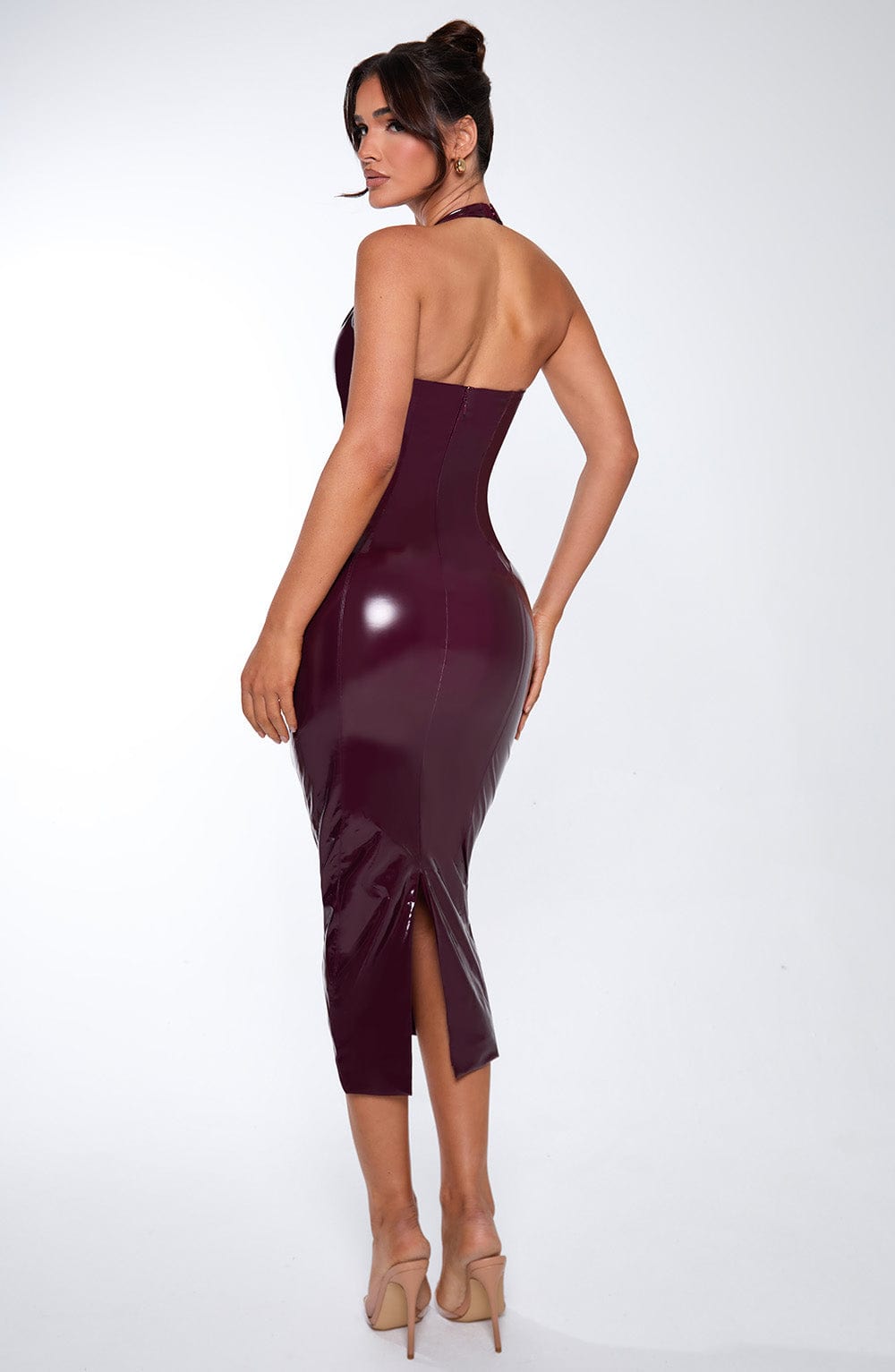 Vestito Midi Cherry Lacquer