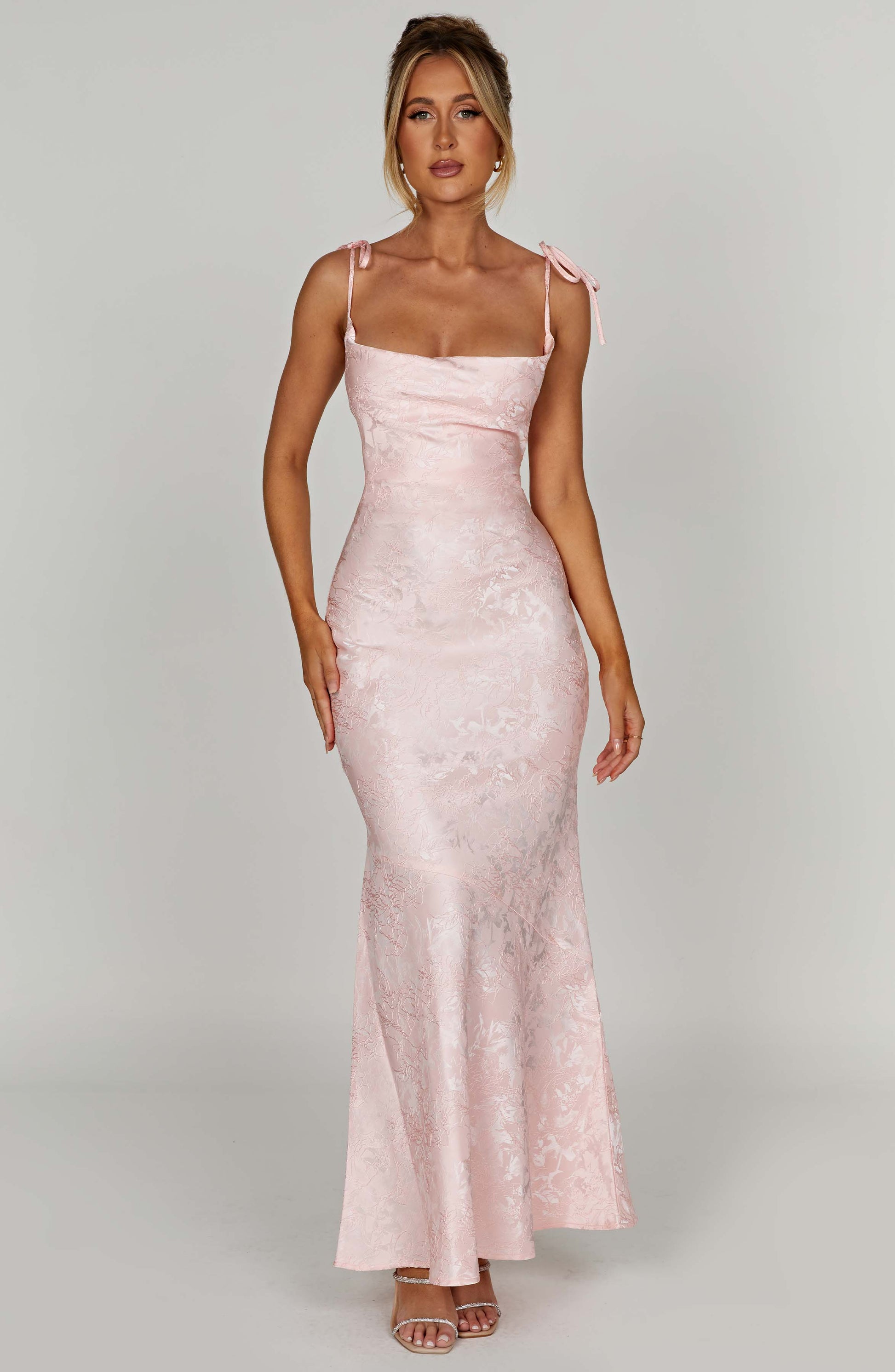 Abito da sera in chiffon Rosa