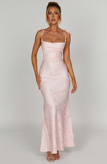 Abito da sera in chiffon Rosa