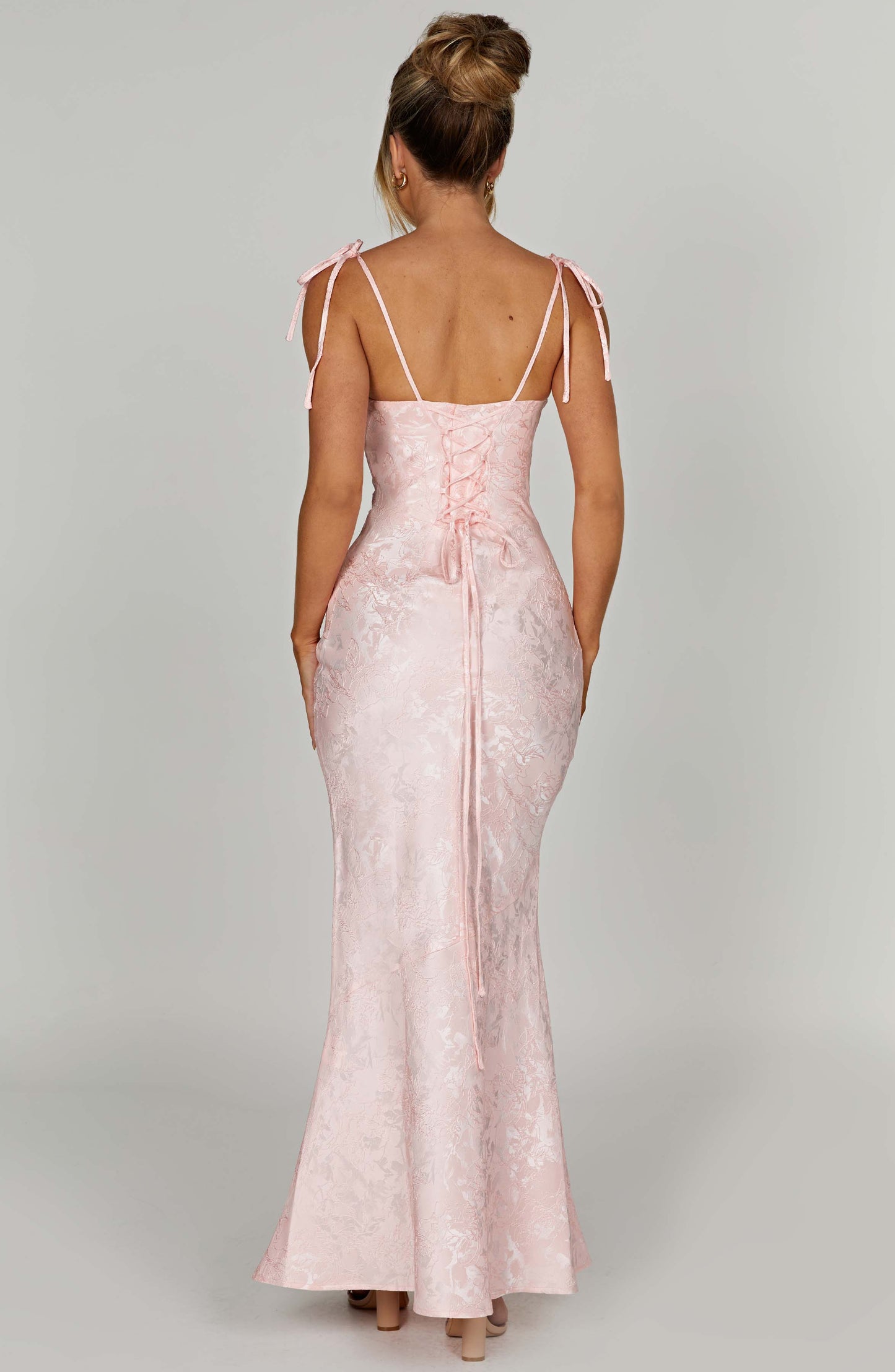 Abito da sera in chiffon Rosa