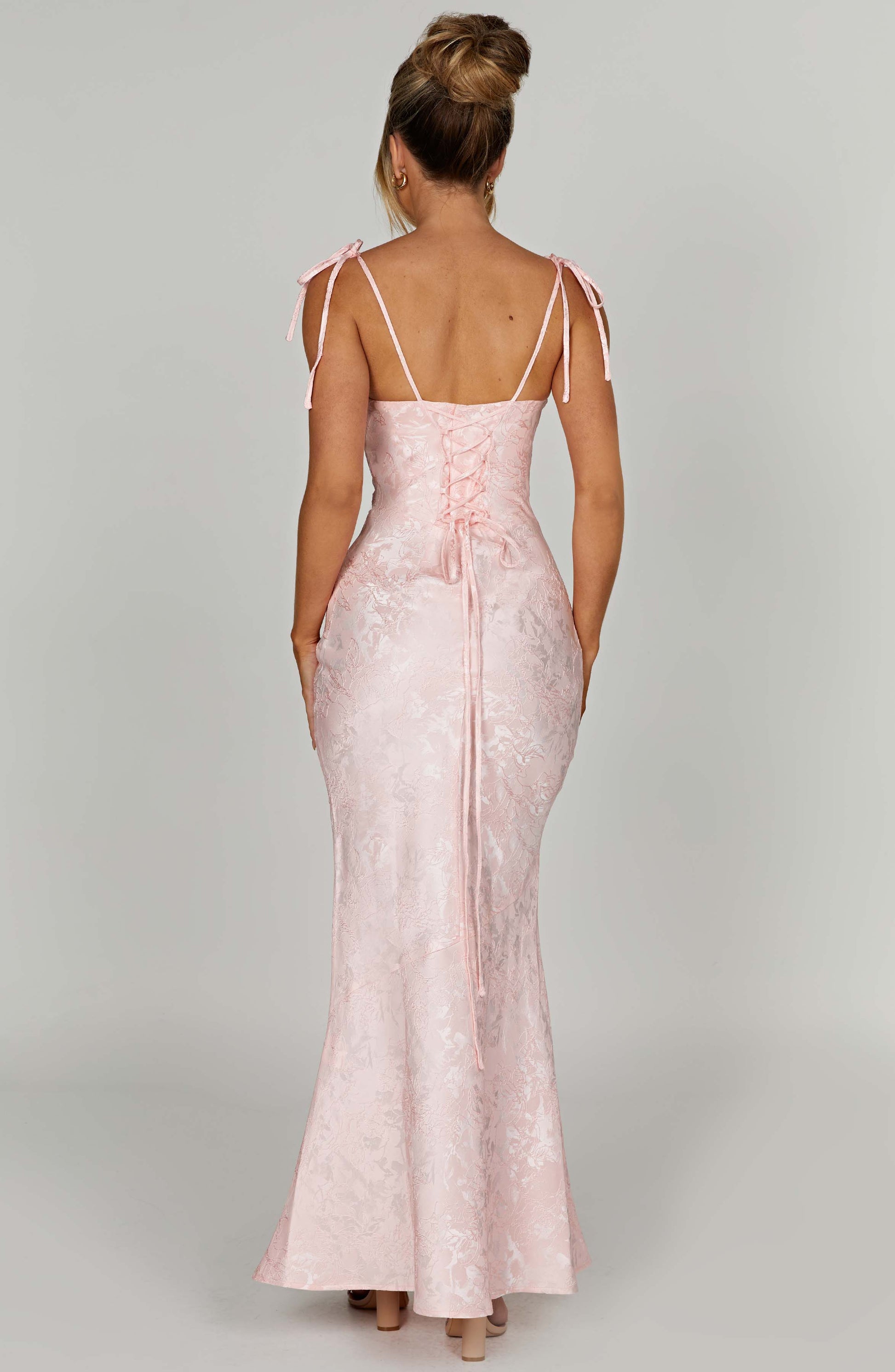 Abito da sera in chiffon Rosa
