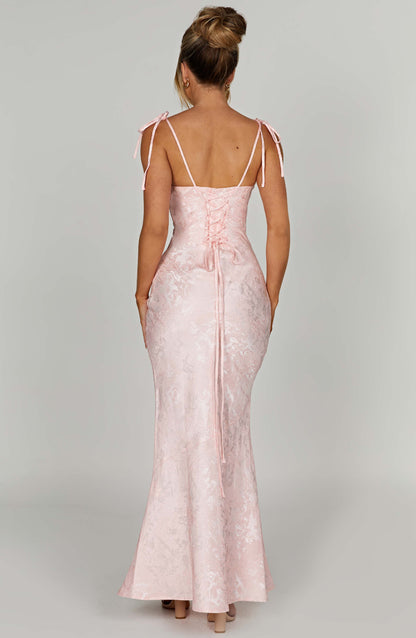 Abito da sera in chiffon Rosa