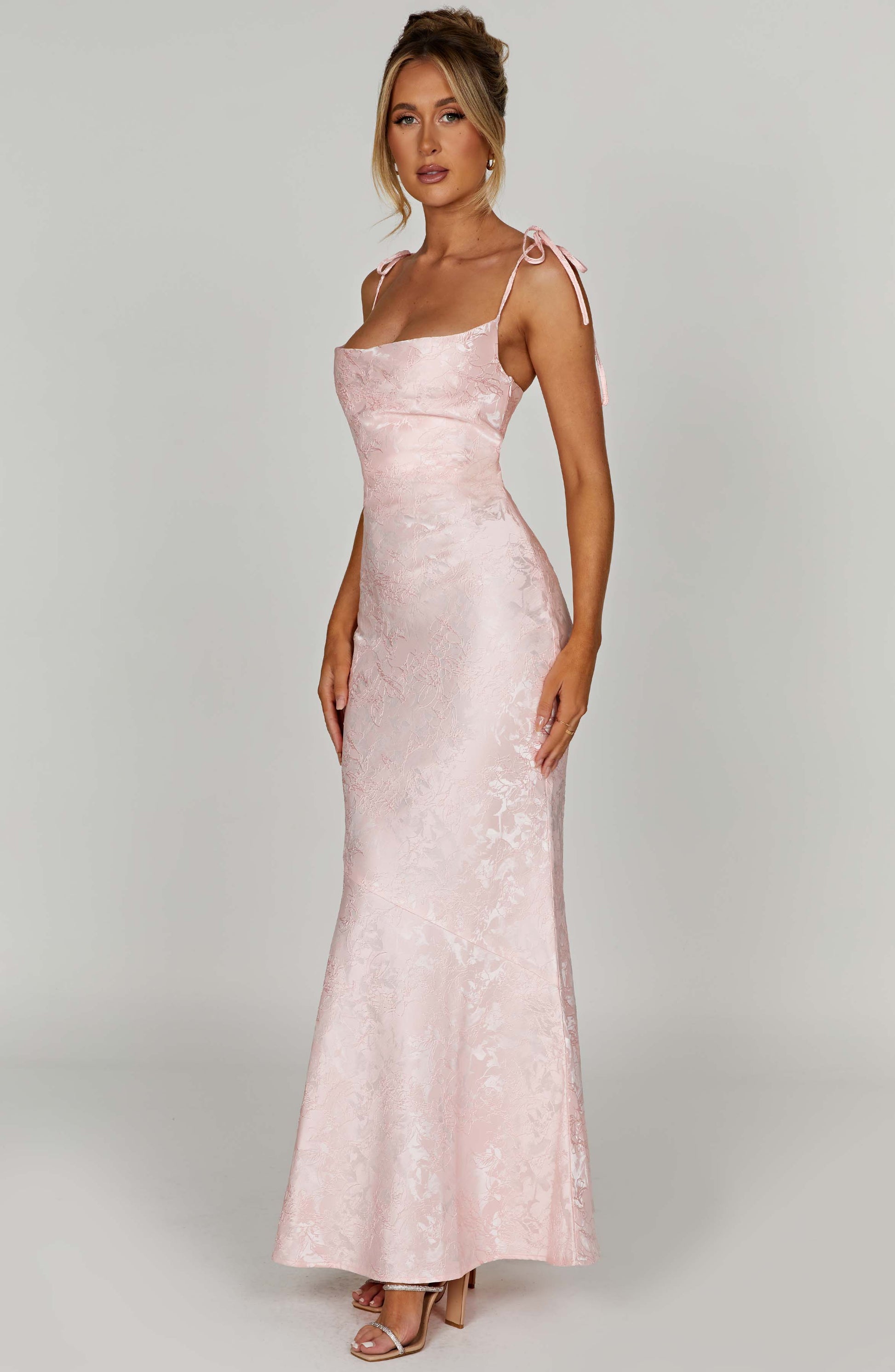 Abito da sera in chiffon Rosa