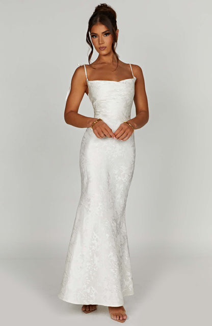 Abito Maxi Whitney Avorio