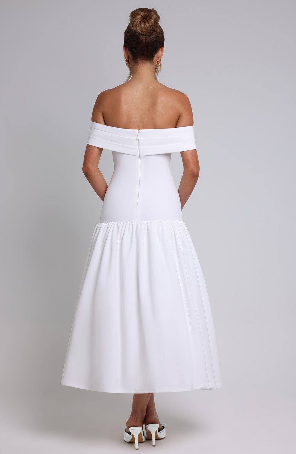 Abito da donna Wilhelmina Midaxi Avorio