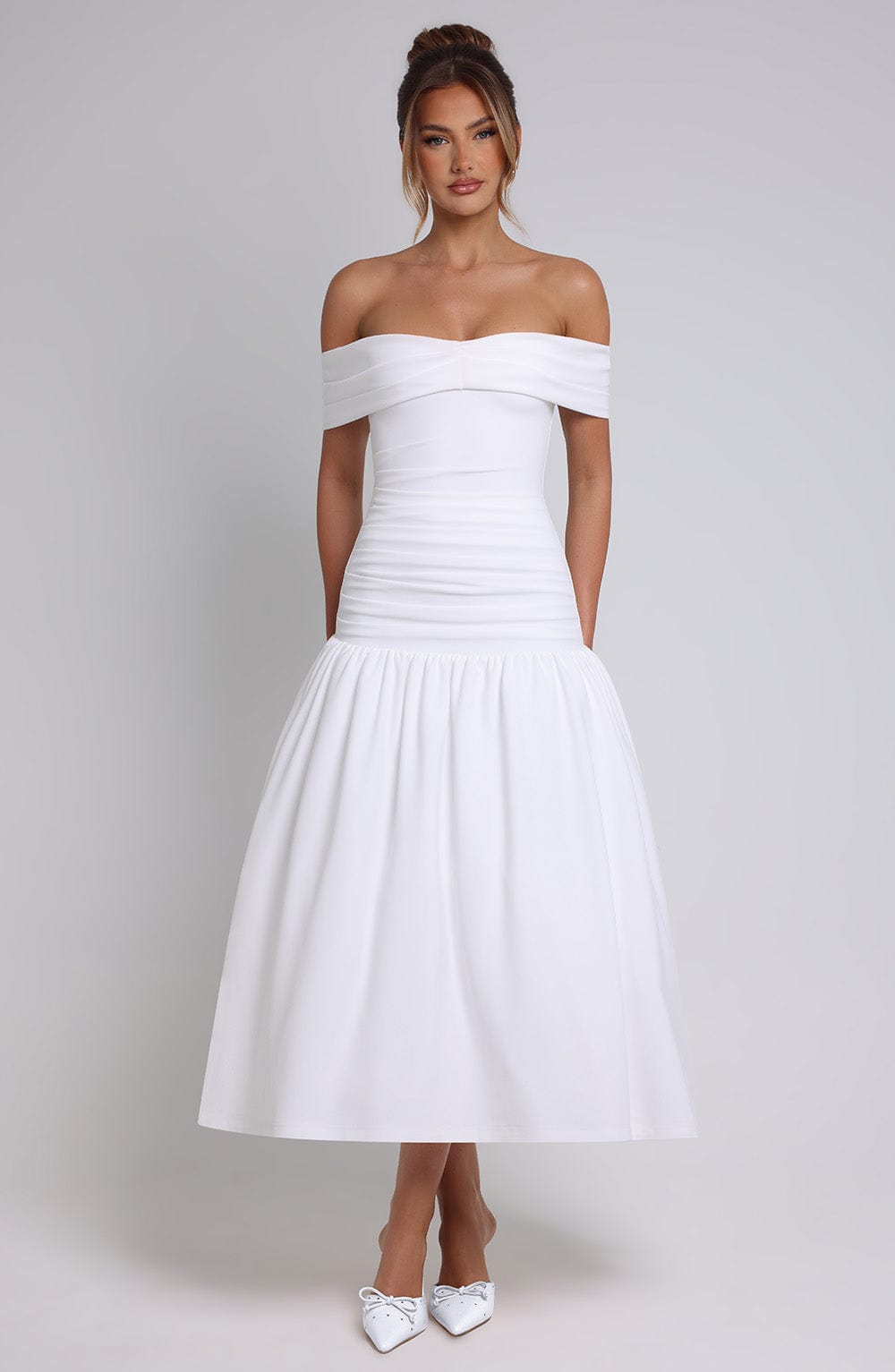 Abito da donna Wilhelmina Midaxi Avorio