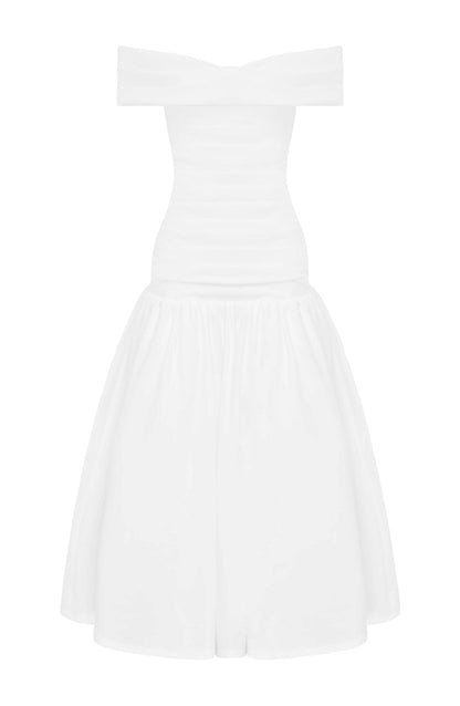 Abito da donna Wilhelmina Midaxi Avorio