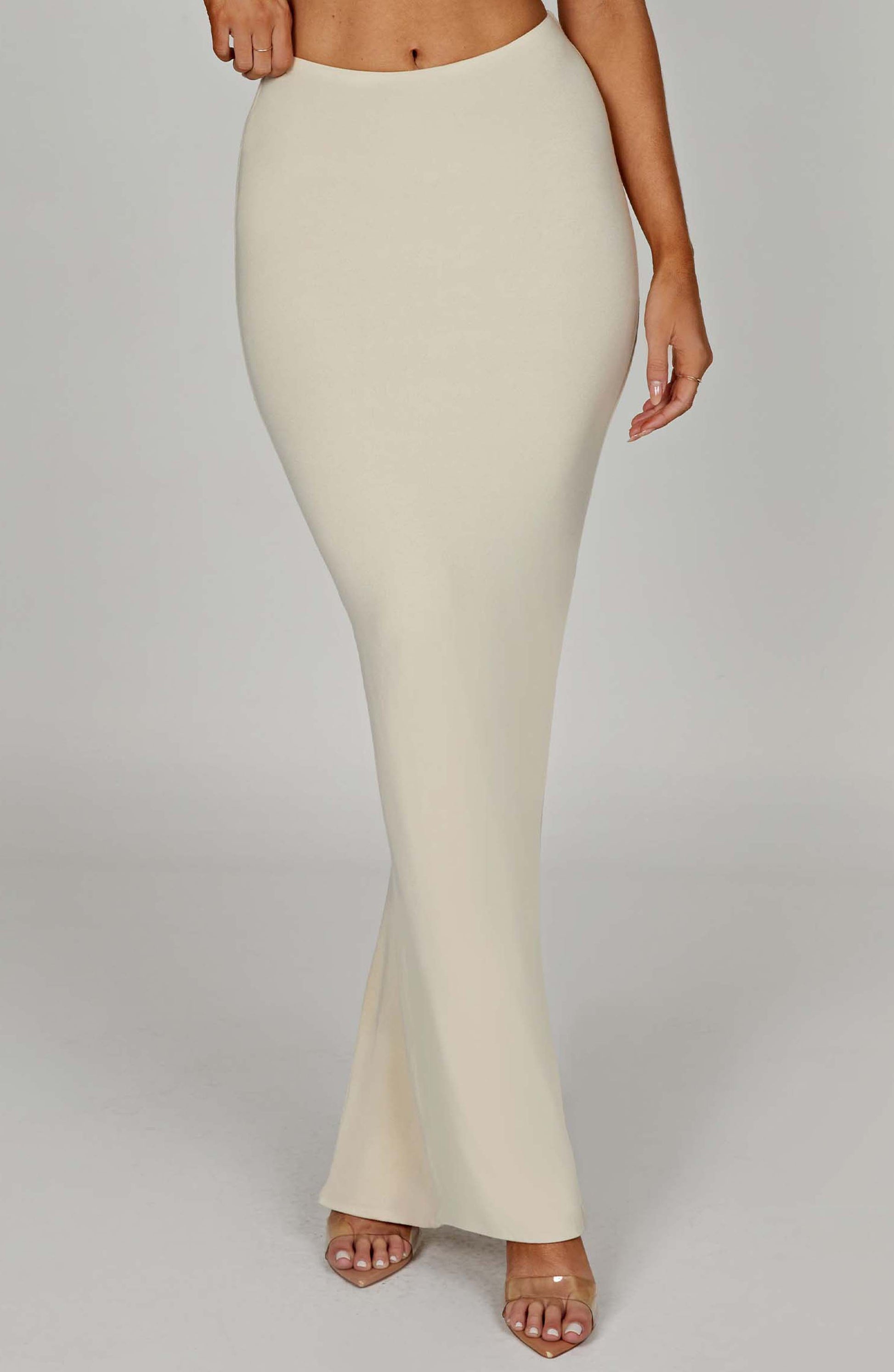Gonna Maxi Crema Yazmin