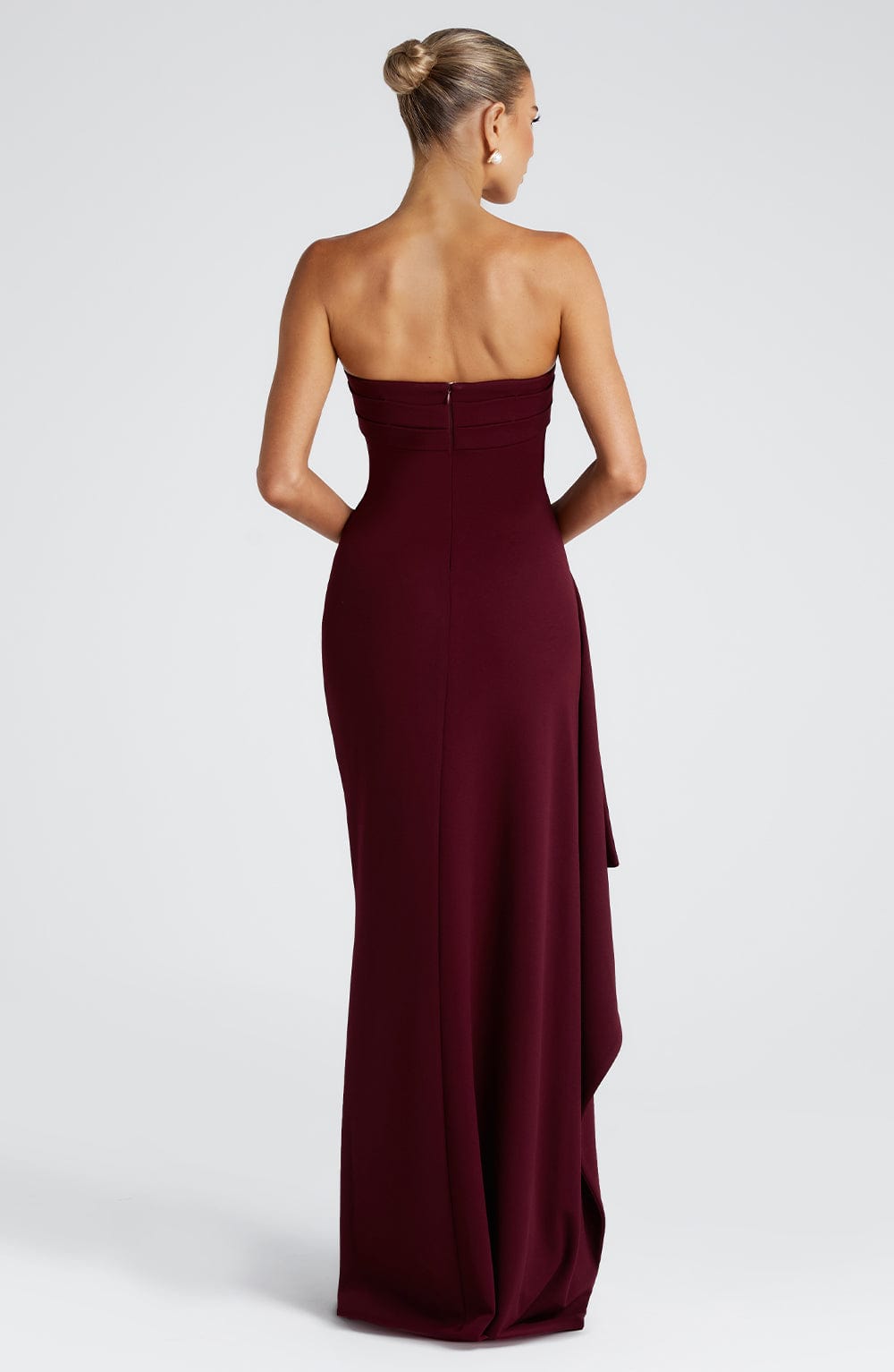 Abito Maxi Cherry Lacquer