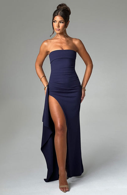 Abito Maxi Zafira Blu Notte