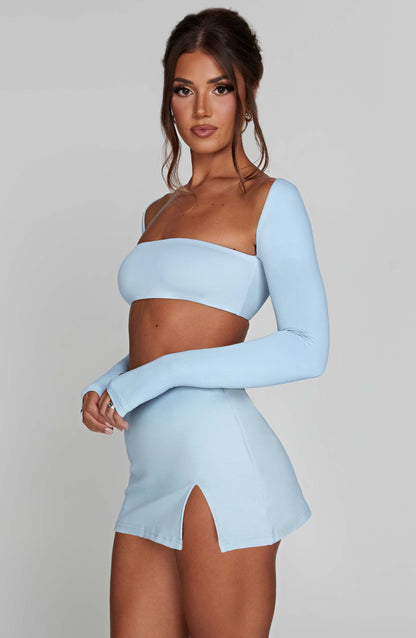 Zima Skort Blu Baby Esclusivo