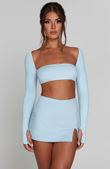Zima Skort Blu Baby Esclusivo