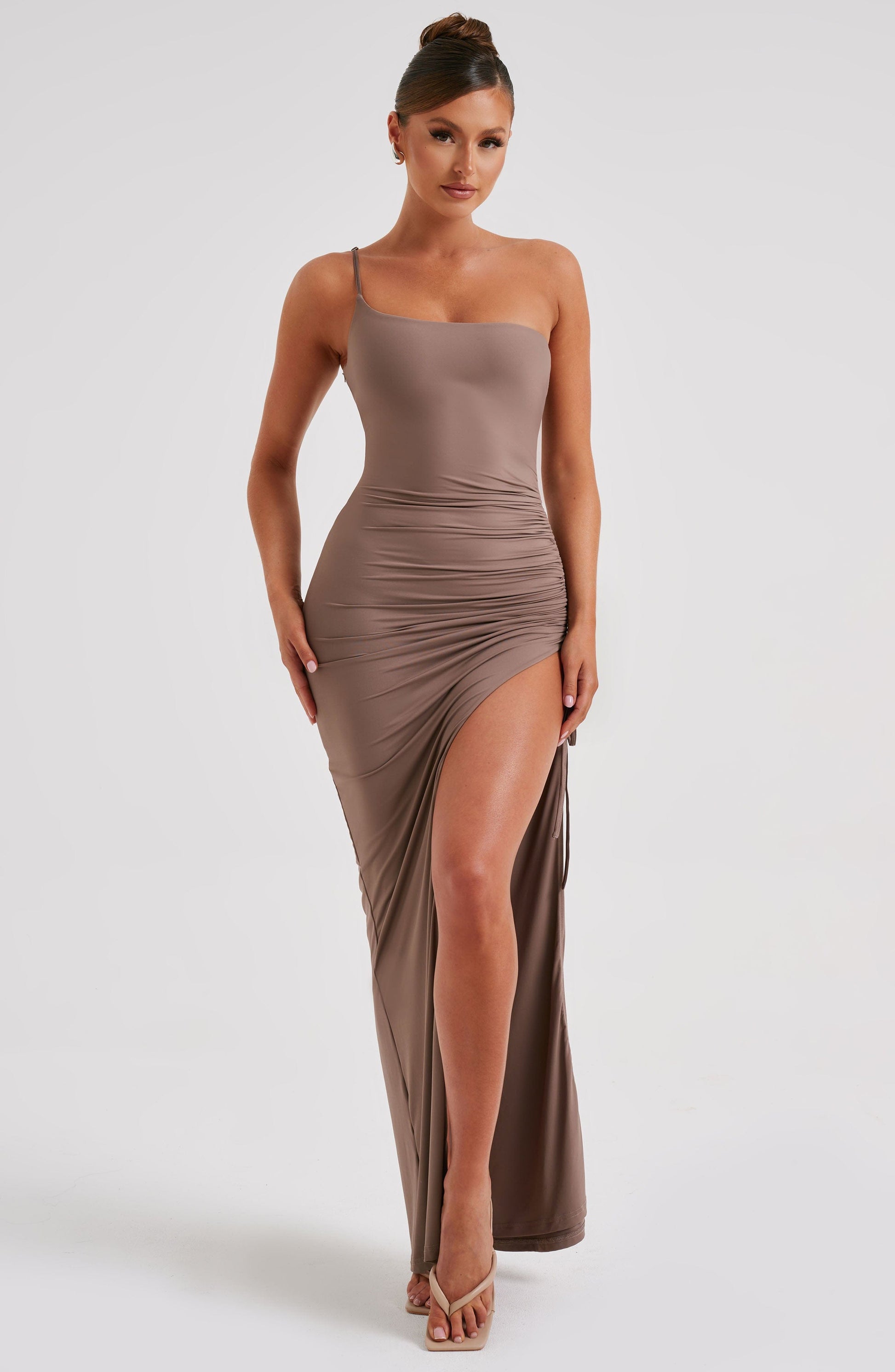 Vestito Maxi Zuri Cioccolato