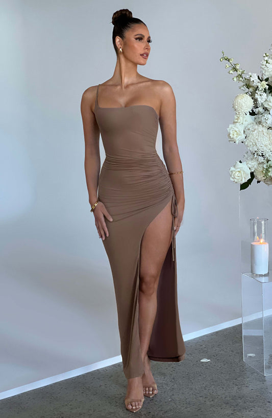 Vestito Maxi Zuri Cioccolato