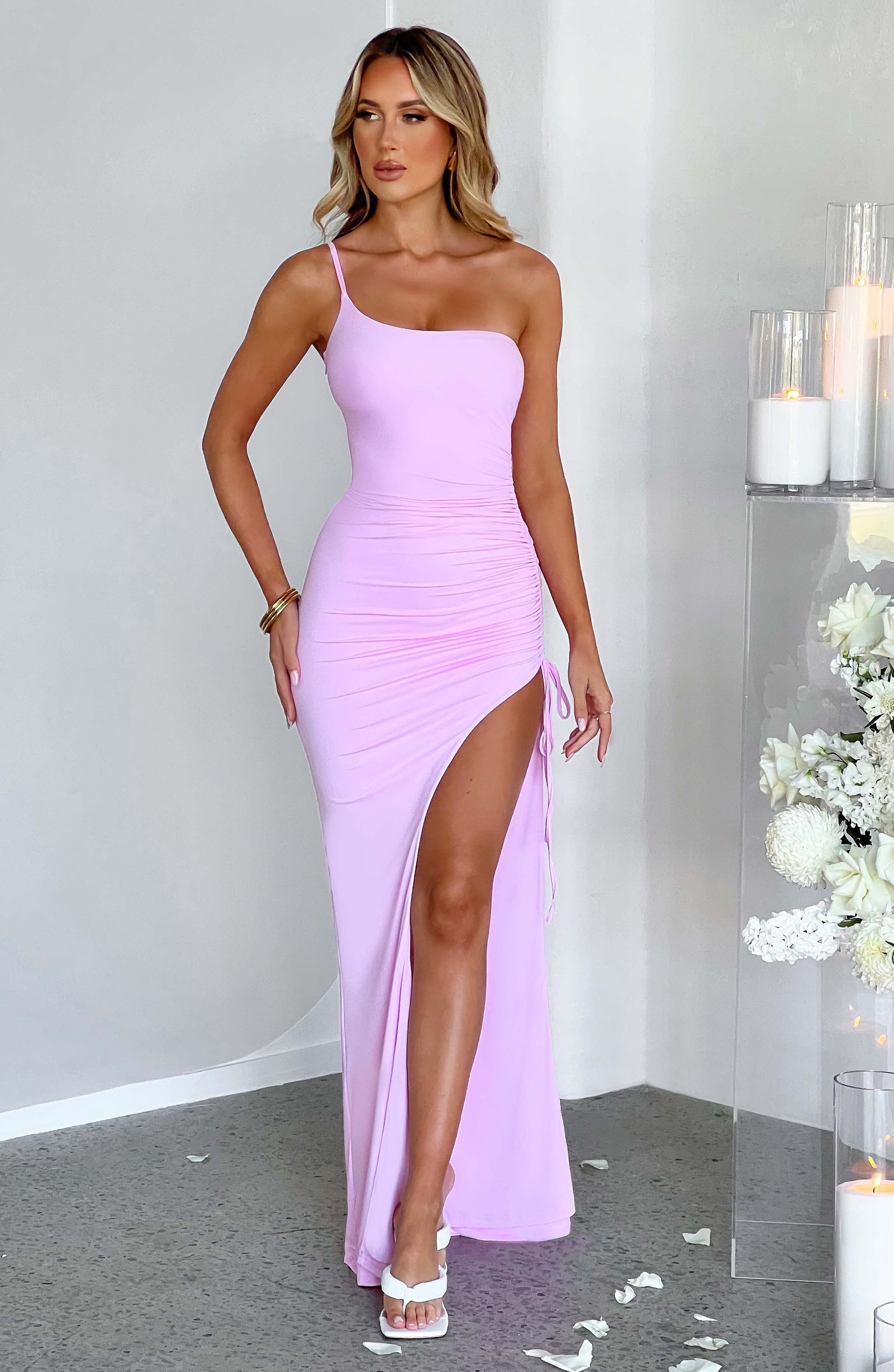 Abito Maxi Rosa